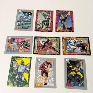 Vintage DC Comics Trading Card Lot 1992 & 1993 Bloodlines SkyBox